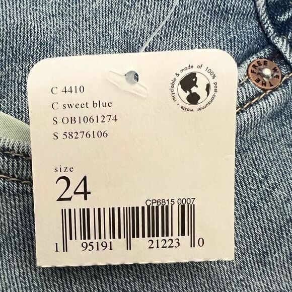 NWT Free People High Waist Raw Ankle Denim Sz 24 - Picture 16 of 16